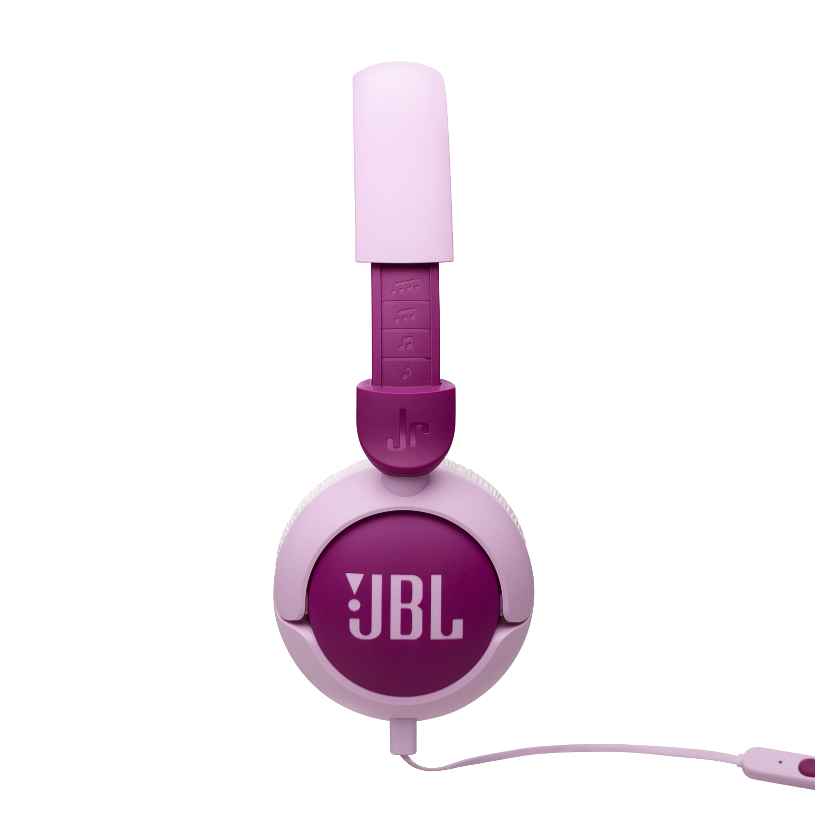 JBL Junior 320 - Purple - Wired on-ear kids headphones - Left